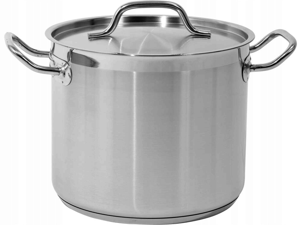YATO POT HIGH INDUCTION GAS STAINLESS STEEL 24X20CM 9L WITH INOX COVER EAN (GTIN) 0637913276361