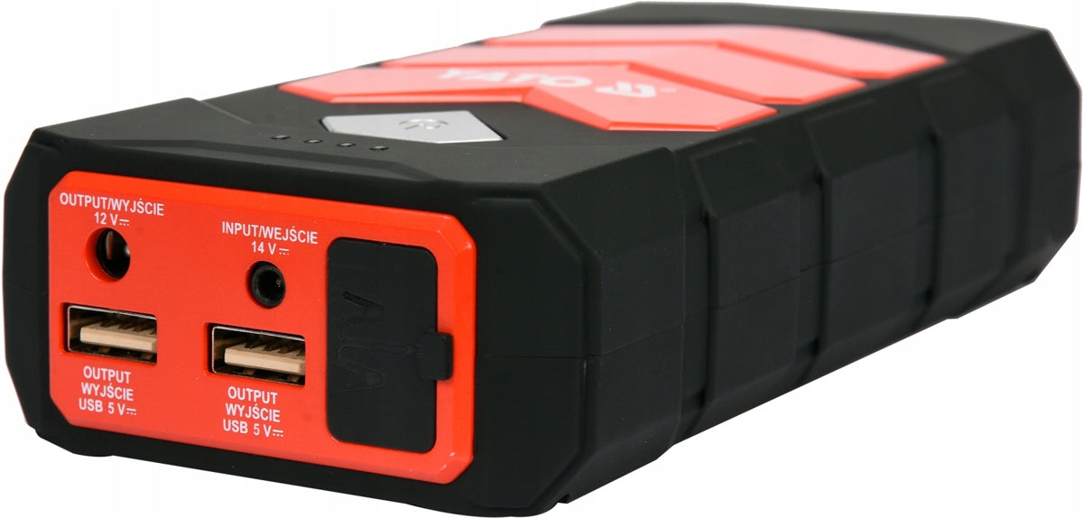 YATO STARTING DEVICE BOOSTER POWERBANK JUMP STARTER 9000mAh 12V 400A Brand Yato