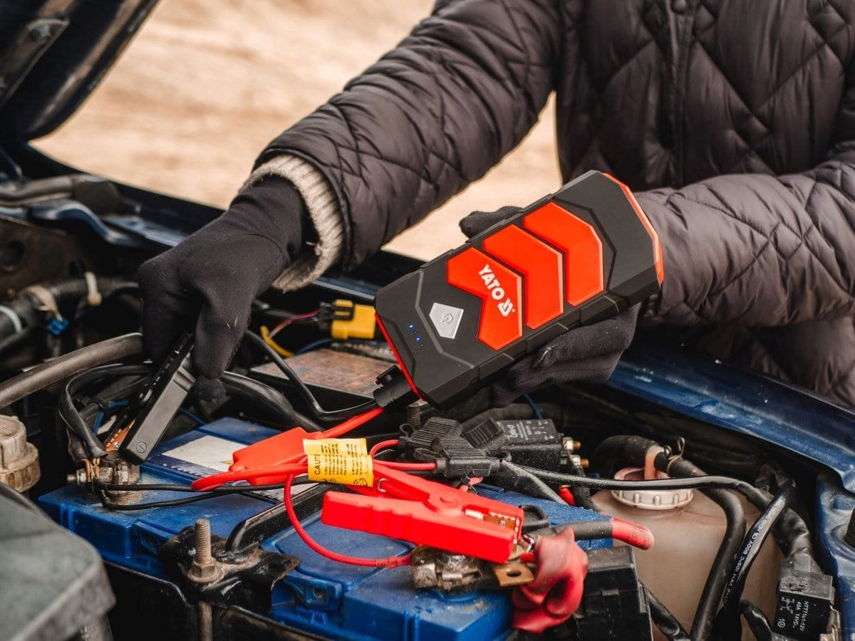 YATO STARTING DEVICE BOOSTER POWERBANK JUMP STARTER 9000mAh 12V 400A Manufacturer code YT-83081