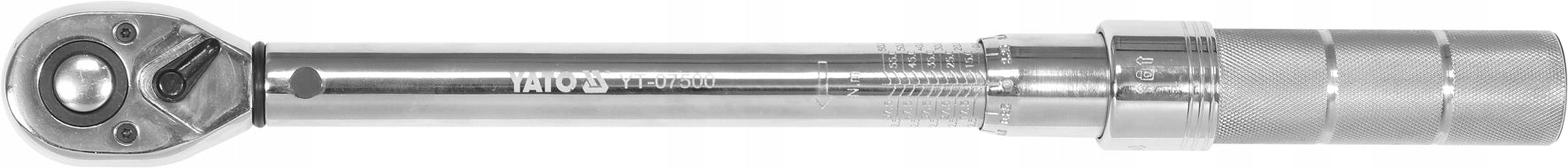 YATO TORQUE WRENCH 3/8" 10-60Nm WITH LOCK 400mm CERTIFICATE SUITCASE Manufacturer code YATO_YT-07500