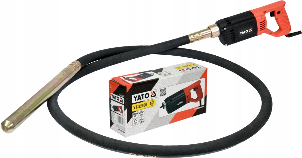 YATO VIBRATOR CONCRETE COMPACTOR 1200W + MACE LENGTH 3m YT-82600 Manufacturer code YT-82600