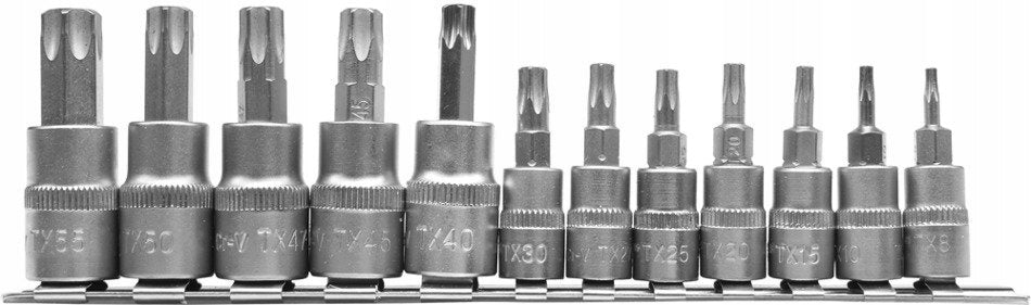 YATO YT-04331 SET OF TORX KEYS ON RAIL 12CZ. Brand Yato