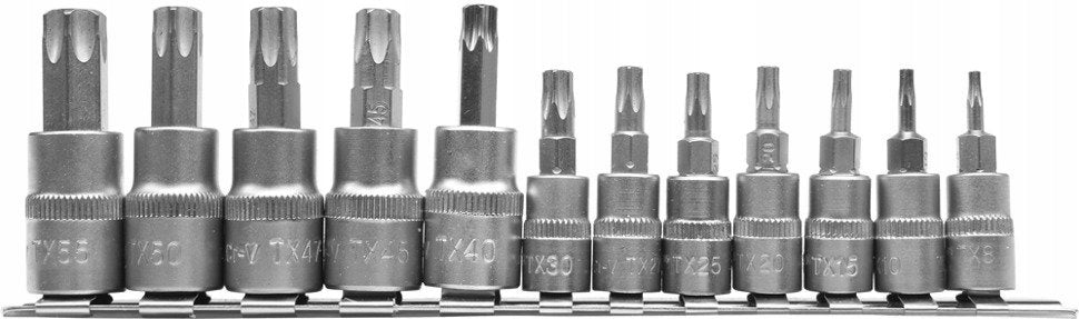 YATO YT-04331 SET OF TORX KEYS ON RAIL 12CZ.