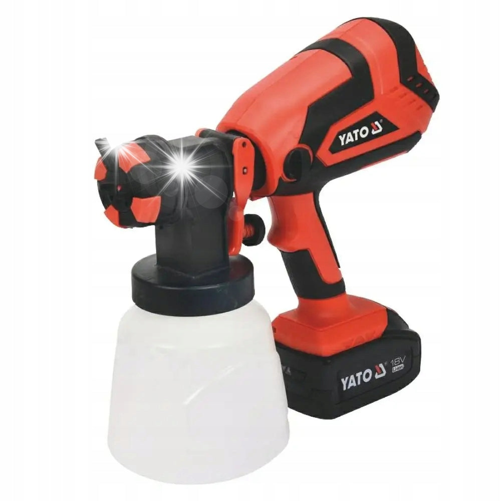 YATO YT-82765 PAINT GUN 18V CORDLESS +4Ah 1L/min