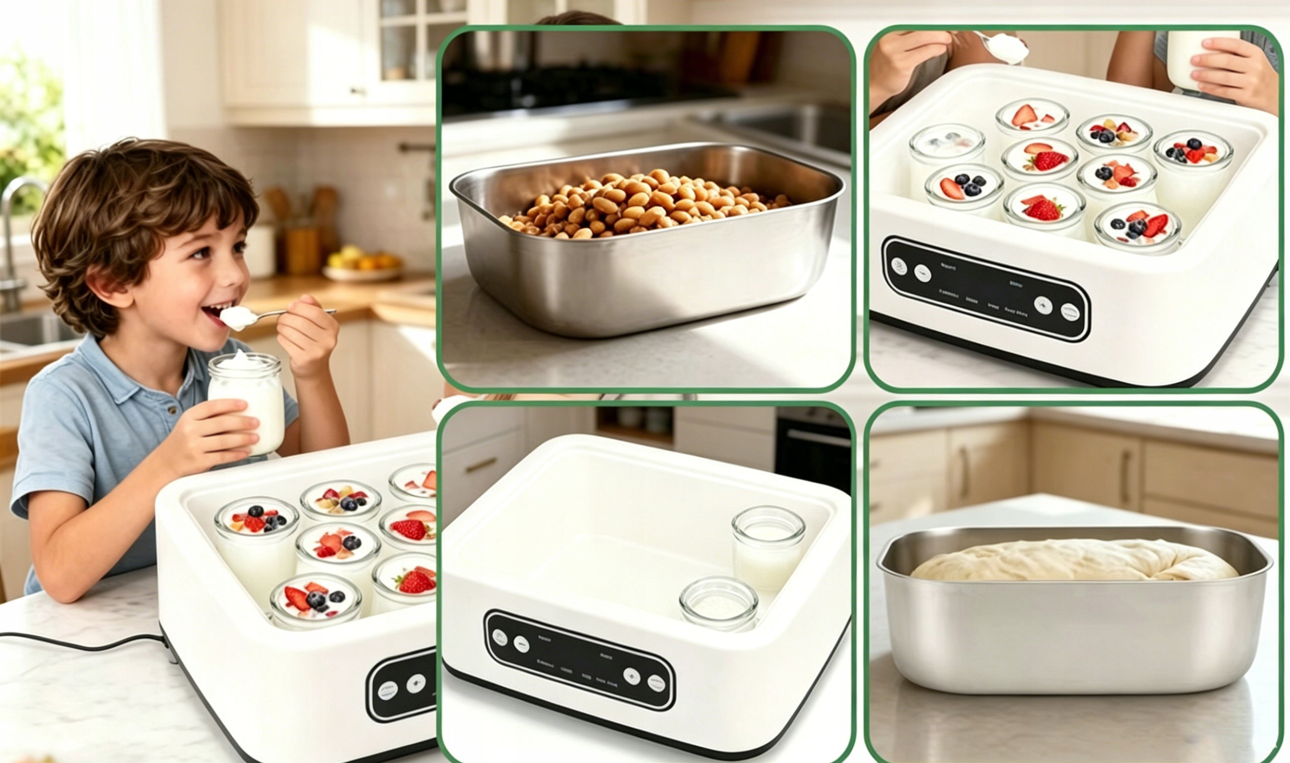 YOGURT MAKER YOGURT MAKING MACHINE 9 JARS Brand no brand