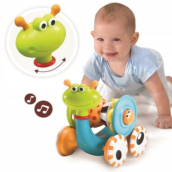 YOOKIDOO Musical crawling snail 40113 6m Brand Yookidoo