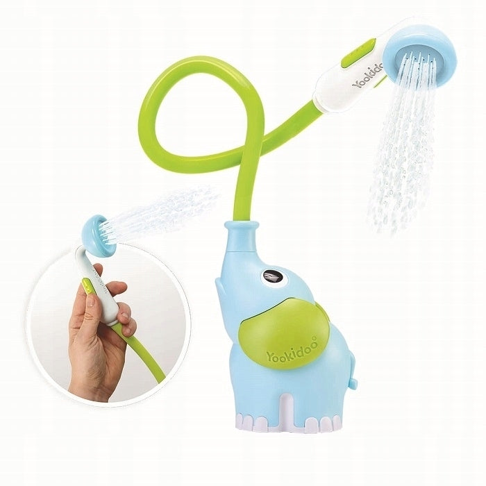 YOOKIDOO Shower elephant blue