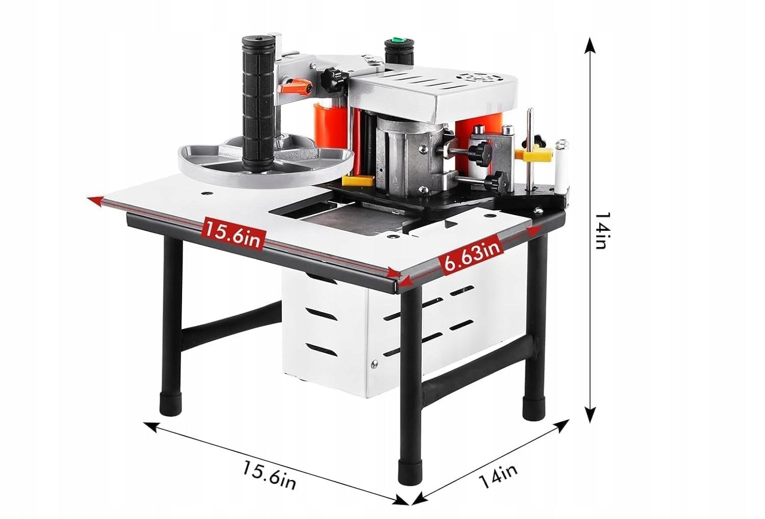 YUCHENGTECH portable edge banding machine 10-50 mm PVC ABS 2-6 m/min Manufacturer code 12