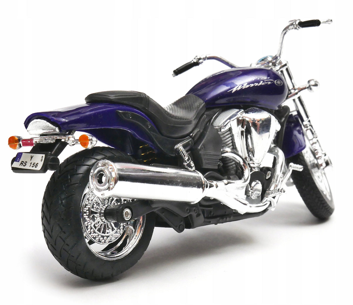 Yamaha Road Star Warrior 1:18 WELLY Product weight with unit packaging 0.3 kg
