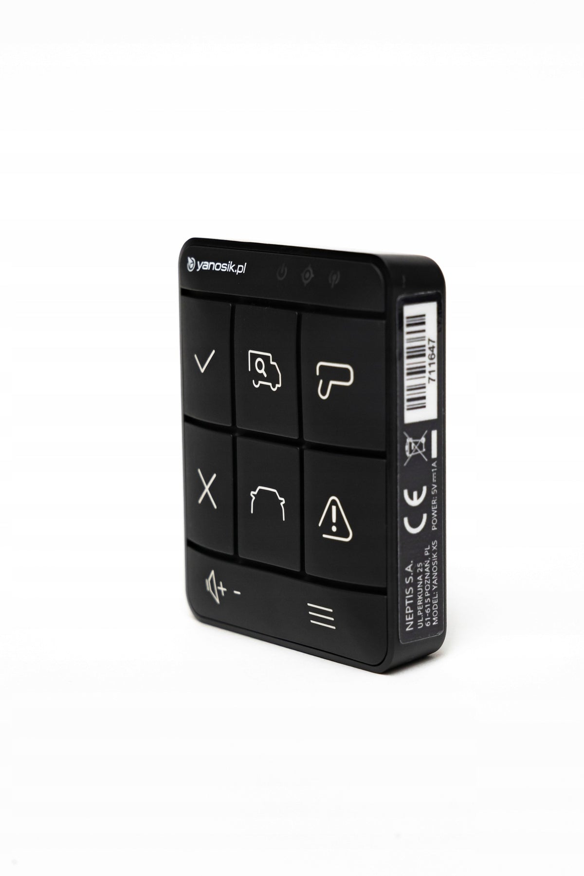 Yanosik XS Yanbox GPS Road Alert 3 months subscription Product weight with unit packaging 0.15 kg