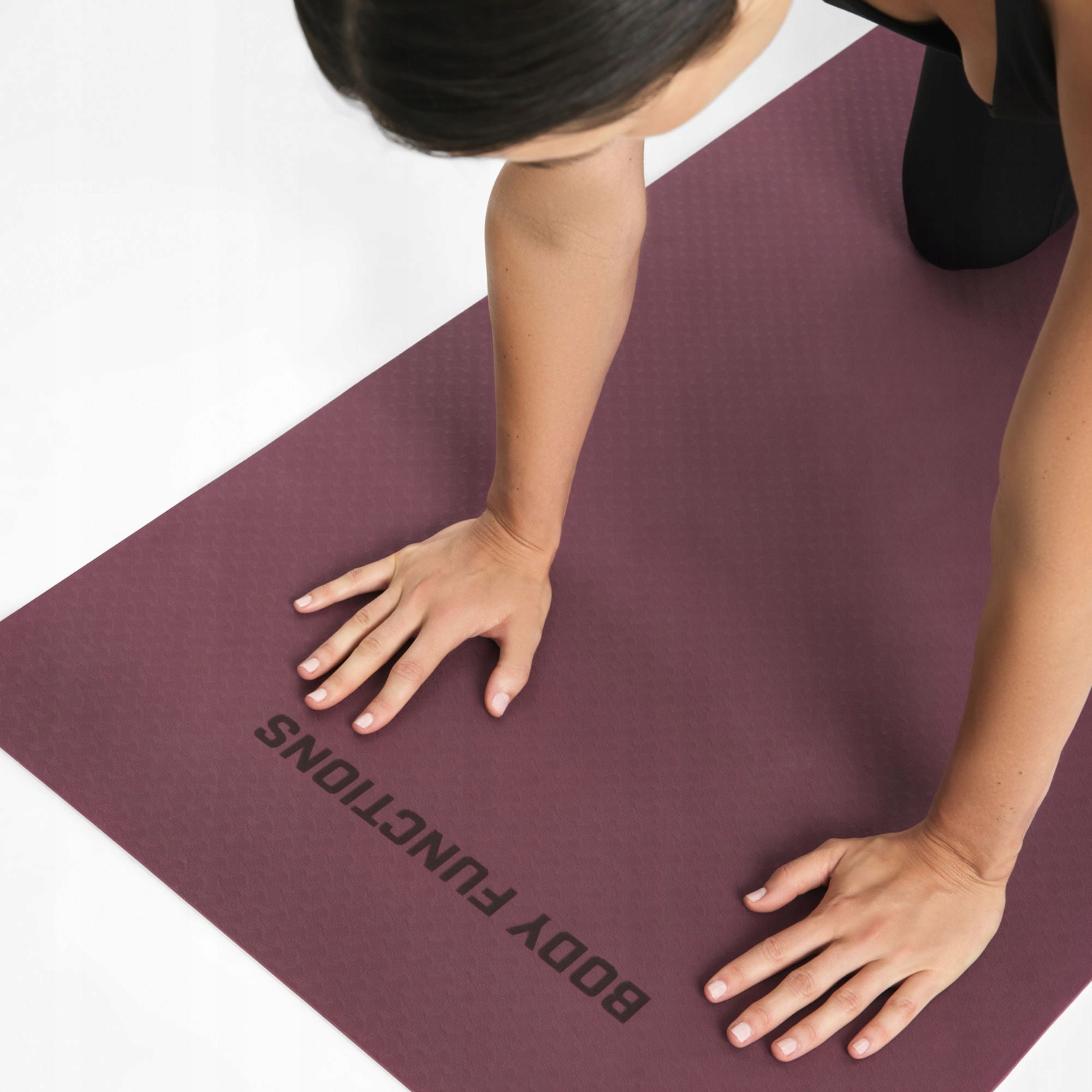 Yoga Mat Rubber NON-SLIP Travel LIGHTWEIGHT 6 mm Body Functions Kind mat