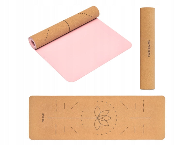 Yoga Mat SPOKEY Savasana Pink