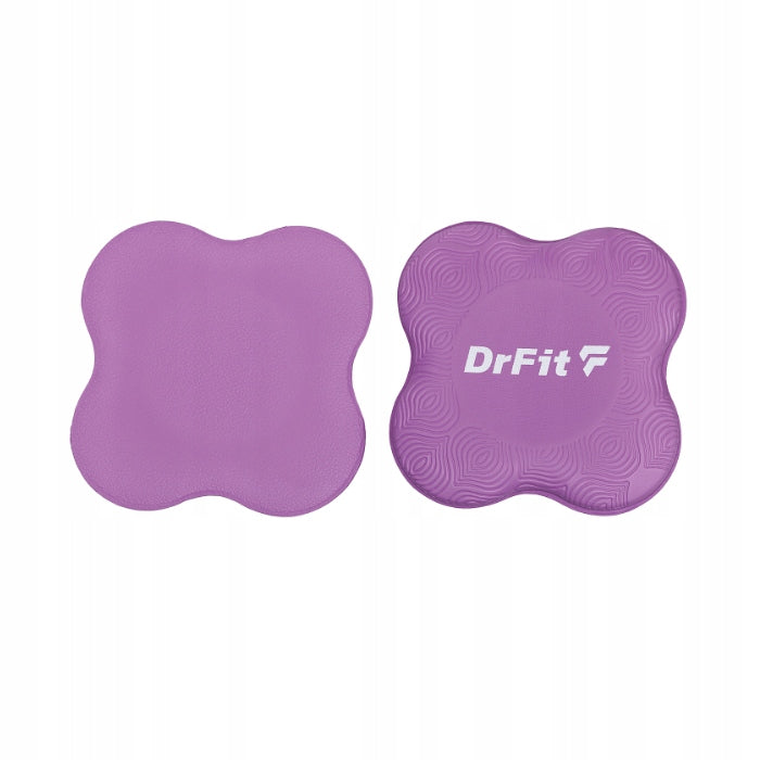 Yoga Pads Under Knee Hands Hips Shock Absorbing Soft 2 Pcs DrFit Brand DrFit
