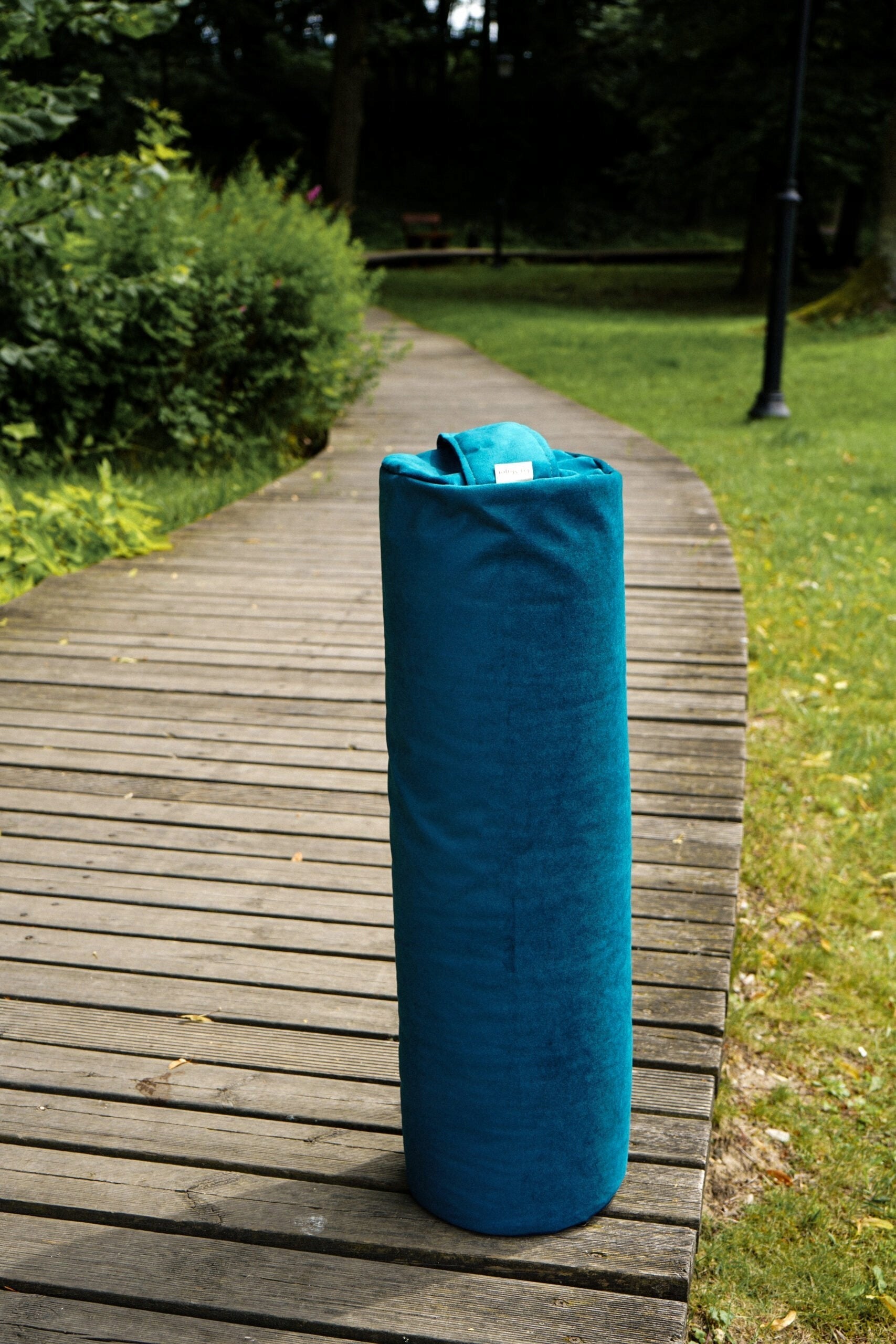 Yoga Roller Reinforcement with Buckwheat Scale Blue Velvet Sea Brand no brand