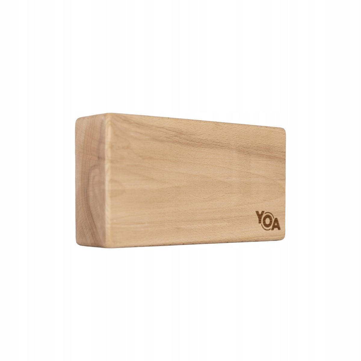 Yoga block wooden beech lacquered stable 23cm 1 piece EAN (GTIN) 5904178499008