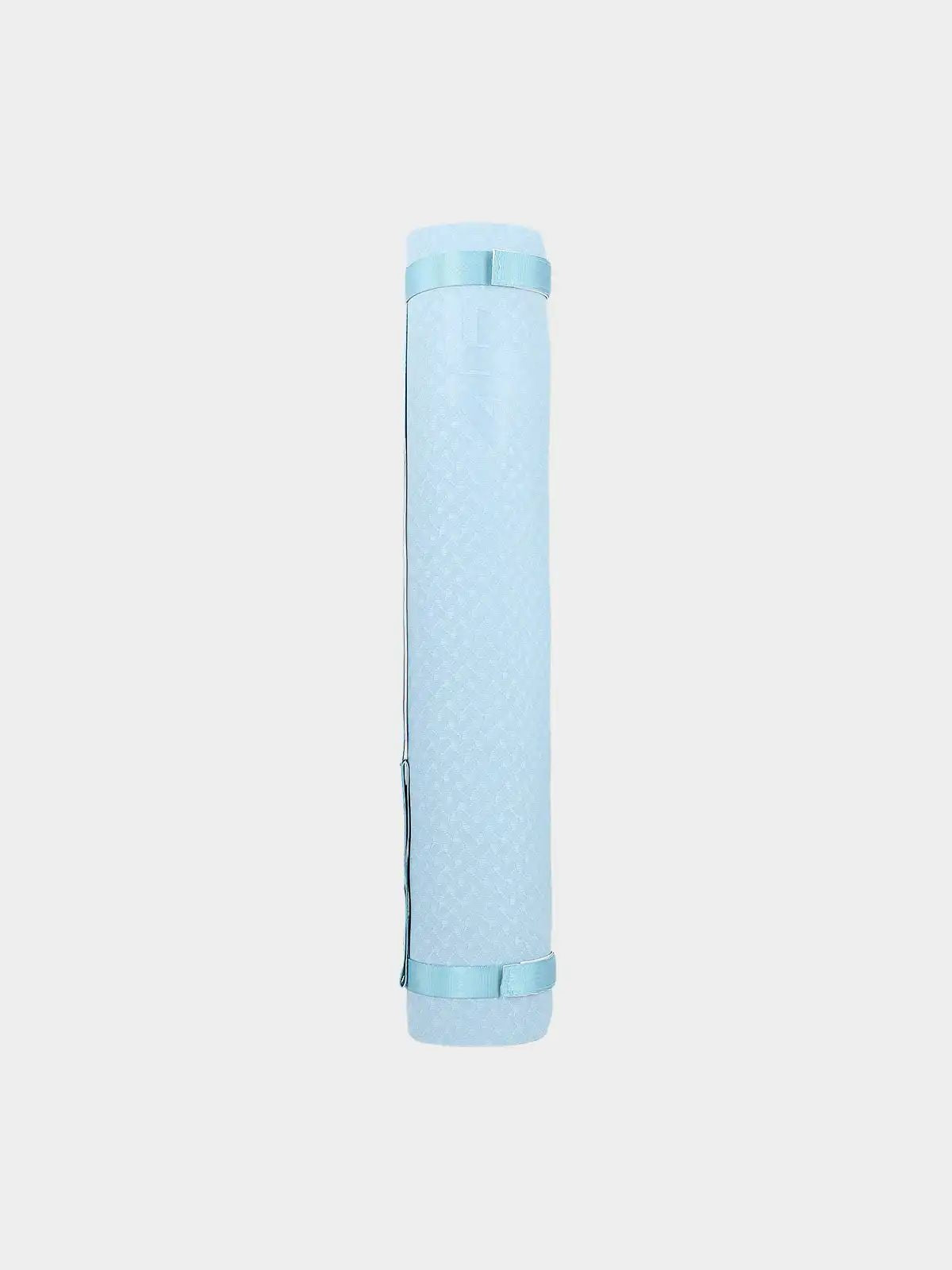 Yoga mat 4F 4 mm non-slip 183x61 cm light blue Brand 4F