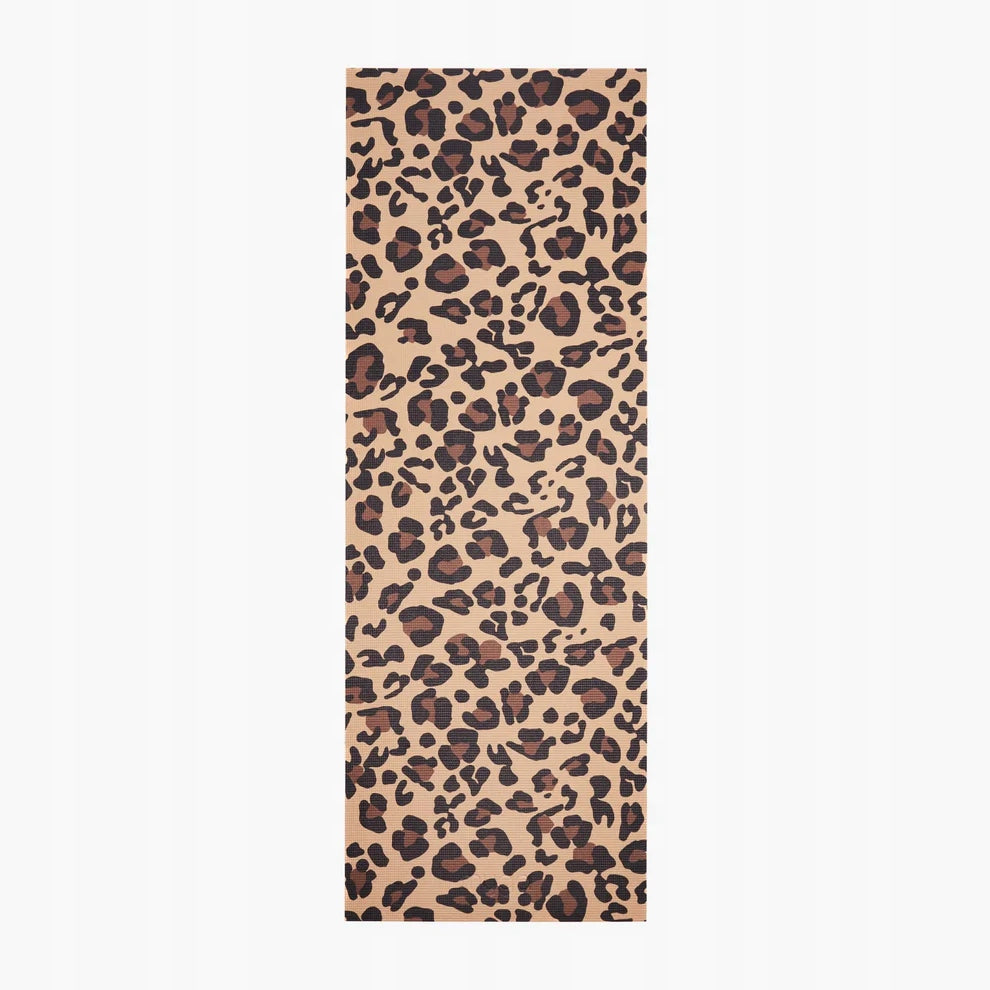 Yoga set myga Leopard Yoga Set: mat, brick, strap Brand Myga
