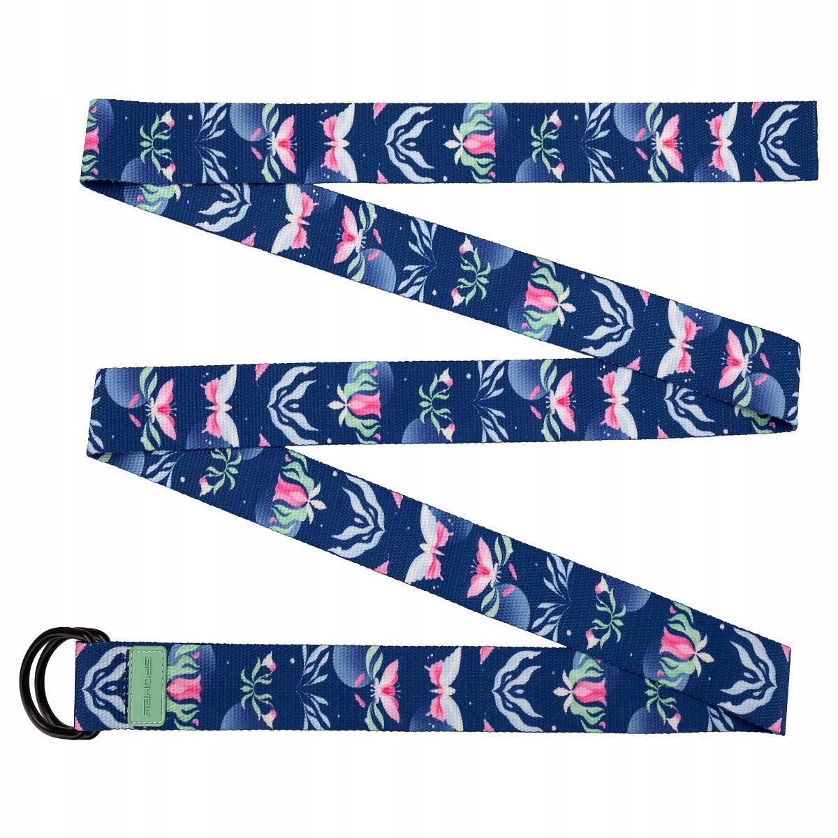 Yoga strap Spokey Bloom 240x3,8cm long adjustable for fitness exercises EAN (GTIN) 5905339444929