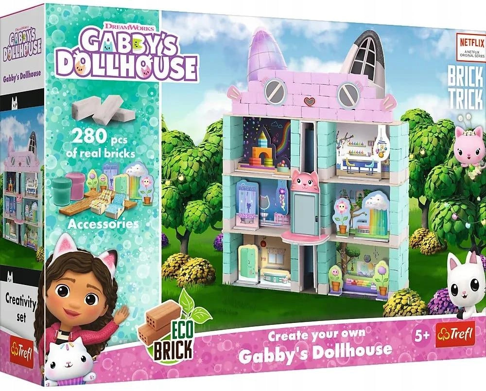 Z40. Brick Trick Ceramic Blocks Cat House Gabi