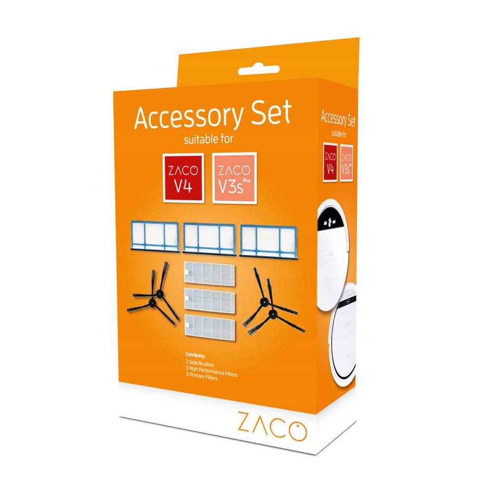 ZACO V3S PRO Set of original cleaning robot accessories with filters EAN (GTIN) 4260522141117