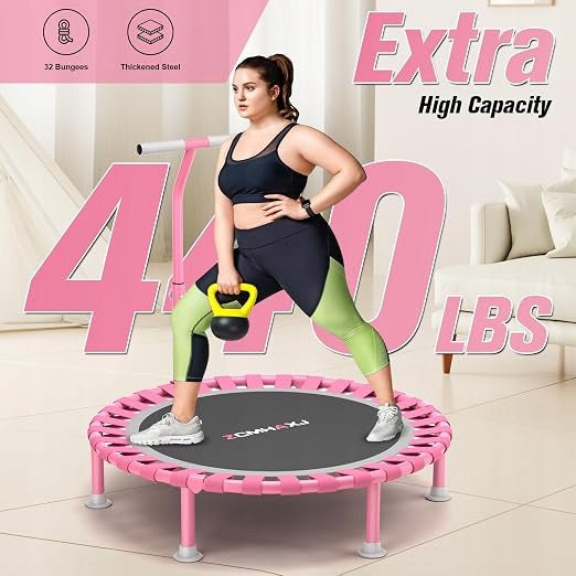 ZCMHAXJ 40" Mini exercise trampoline, load capacity 200 kg, black-blue Manufacturer code ZCMHAXJ
