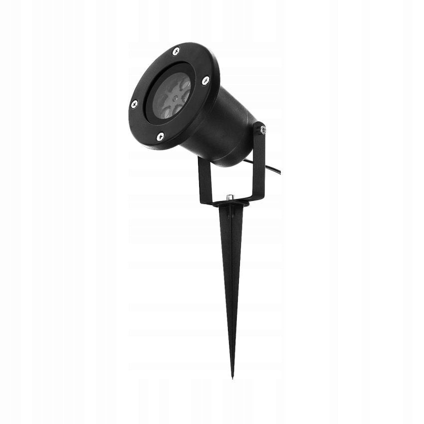 ZEXT CHRISTMAS LED SNOWFLAKE ILLUMINATION PROJECTOR WHITE - C07-BUTTERFLY-