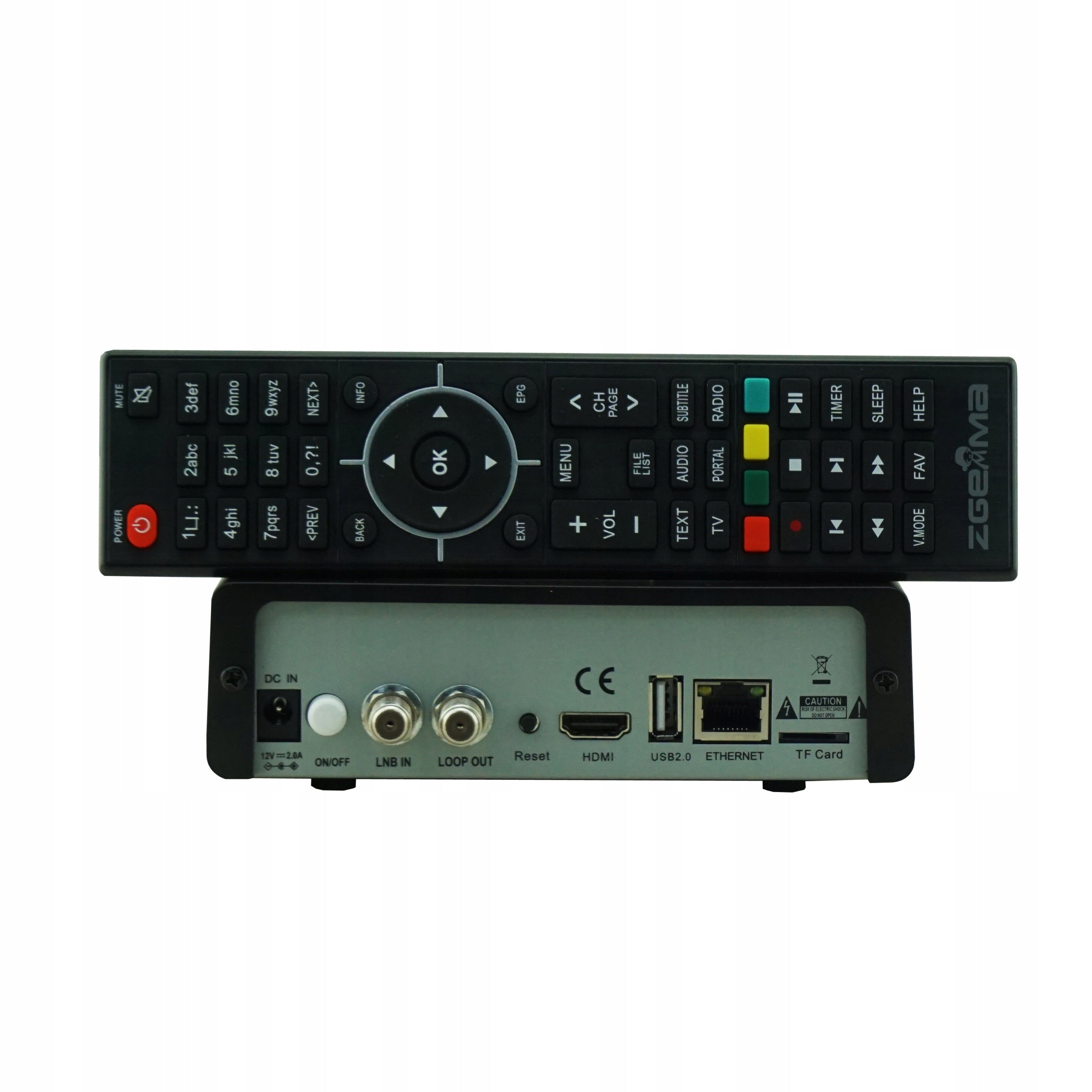 ZGEMMA H11s DECODER 4K ENIGMA2 E2 Cccam Oscam Brand Zgemma