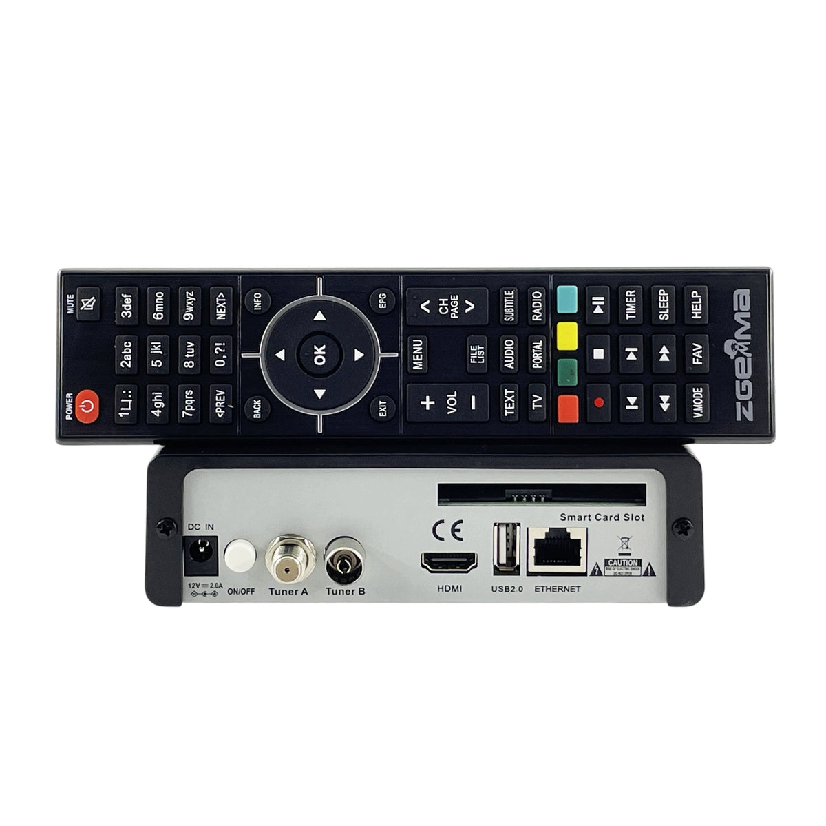ZGEMMA H8.2H SE 4K Wi-Fi DECODER SAT + DVB-T2 HEVC ENIGMA2 E2 Manufacturer code H8.2H SE