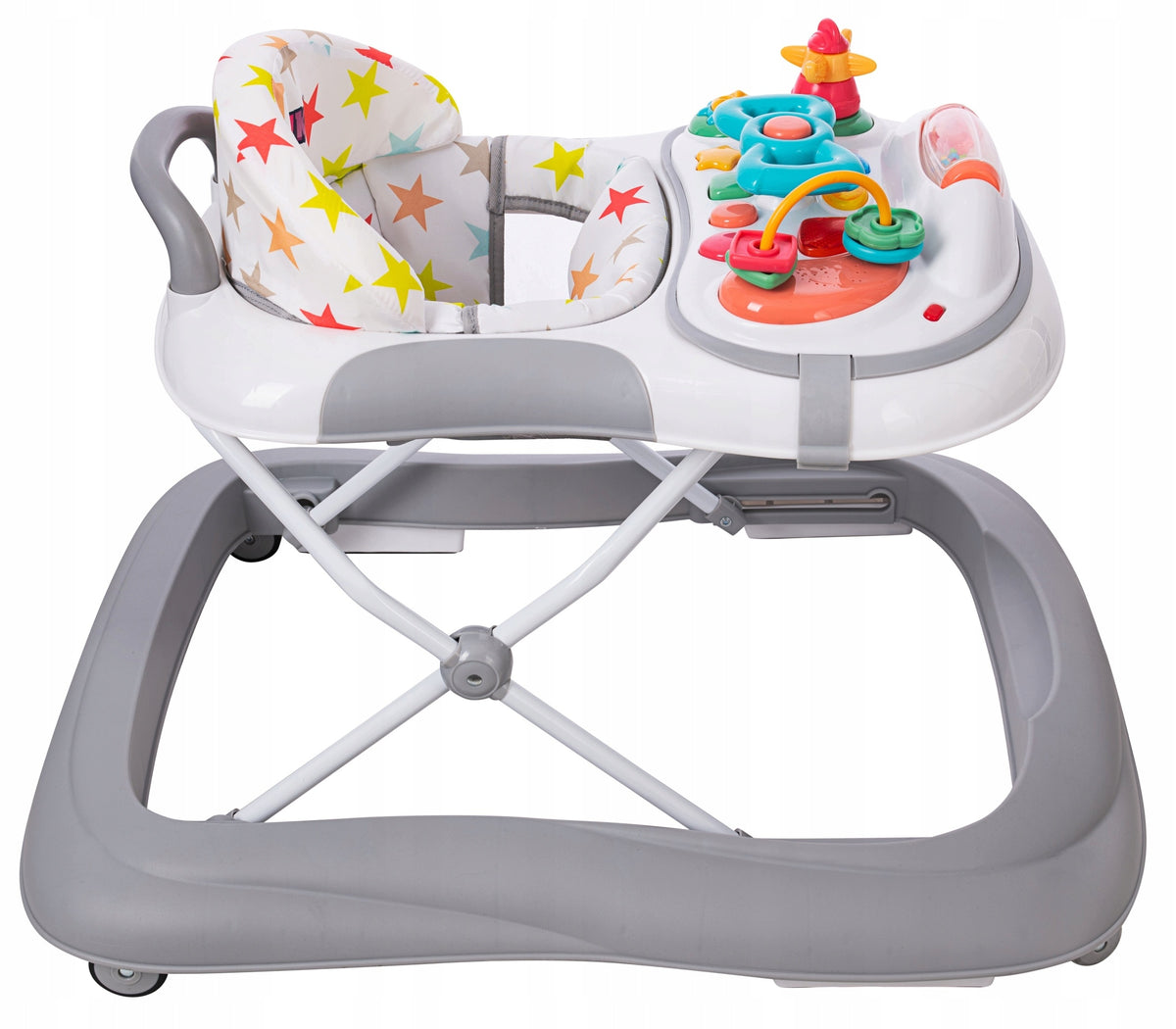 ZIPPI WALKER MULTIMEDIA EDUCATIONAL WALKER FOR BABY SOFT WHEELS Manufacturer code ZIPPI_GREY_STAR