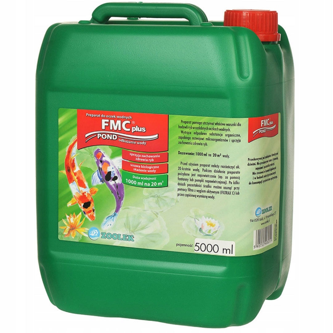 ZOOLEK FMC PLUS 5L Removes biological contamination of water