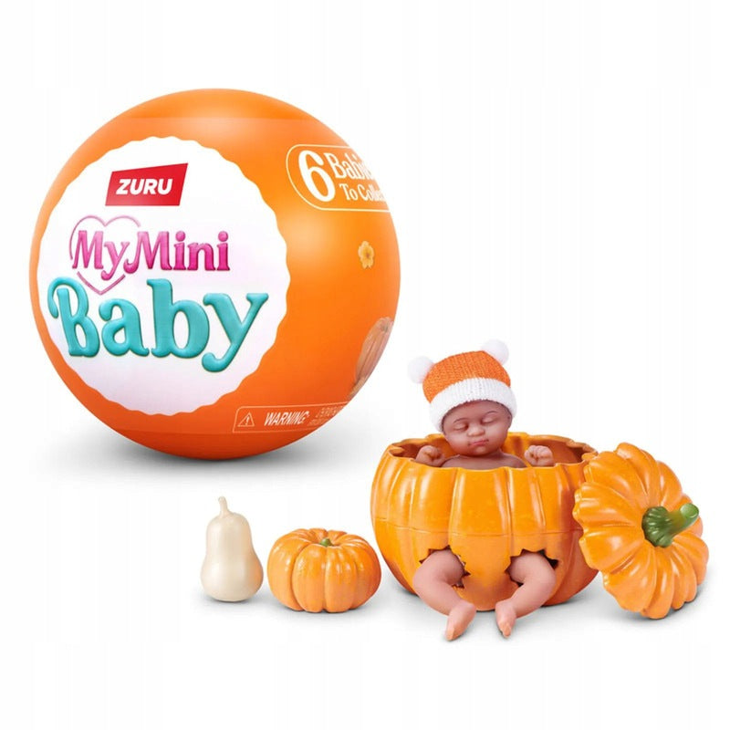 ZURU MY MINI BABY PUMPKIN BALL SURPRISE AUTUMN ACCESSORIES AUTUMN