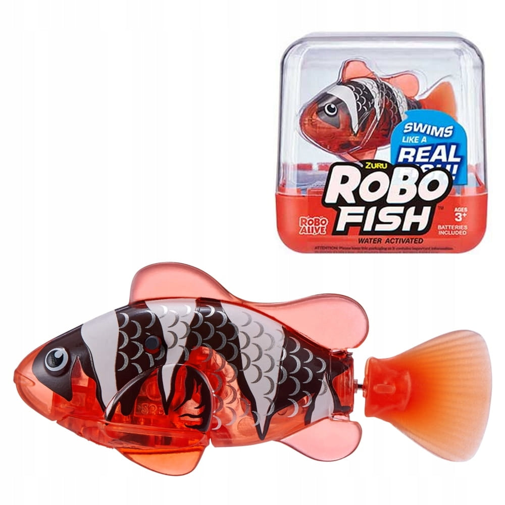 ZURU Robo Fish Floating Fish Red