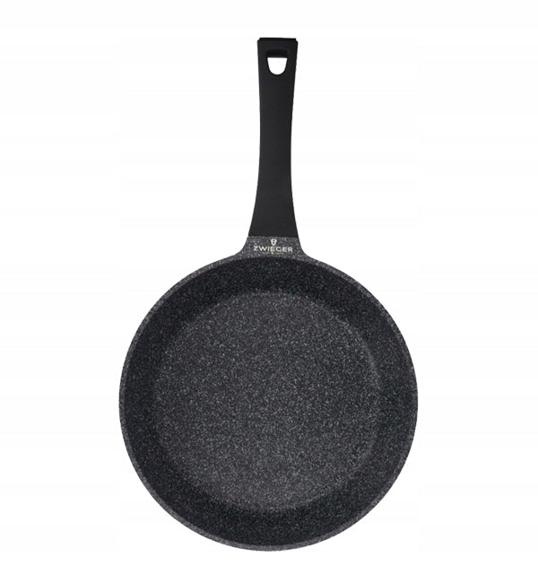 ZWIEGER BLACK STONE PAN SET 20, 24, 28CM INDUCTION GREBLON NON-STICK Brand Zwieger