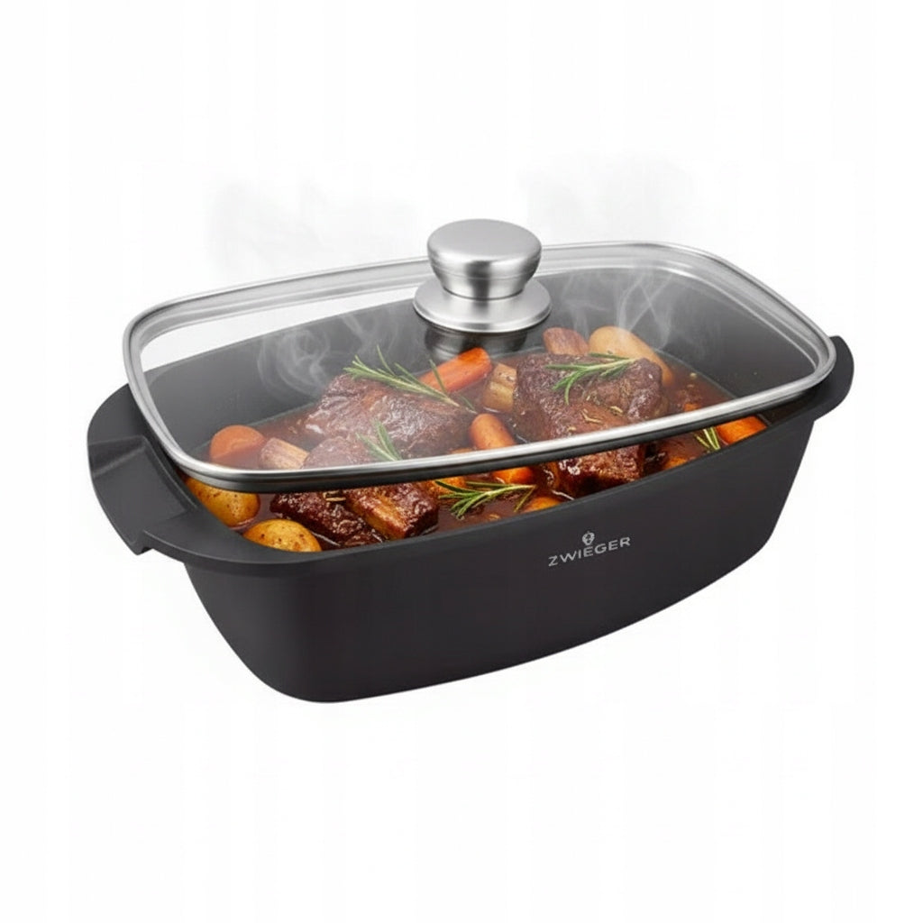 ZWIEGER RED LINE Brittany 5,2 L lid 33 cm non-stick TitanEX