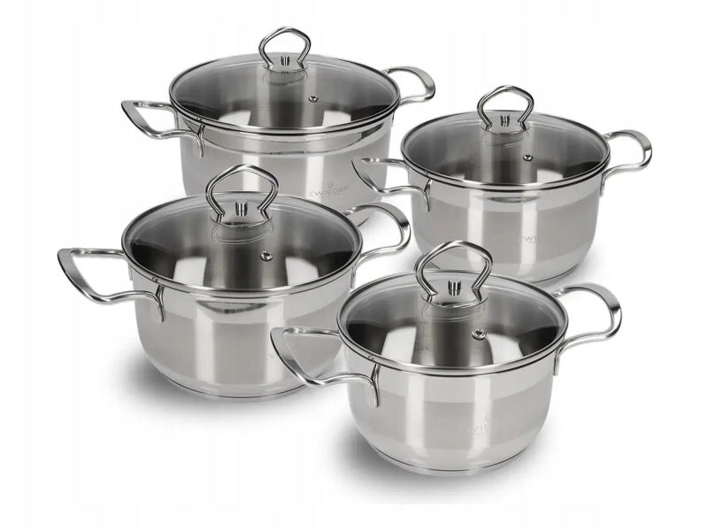 ZWIEGER Set of pots LOVRO 8 elements