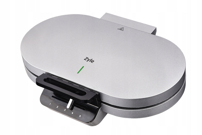 ZYLE 1200W waffle maker for heart waffles with temperature control