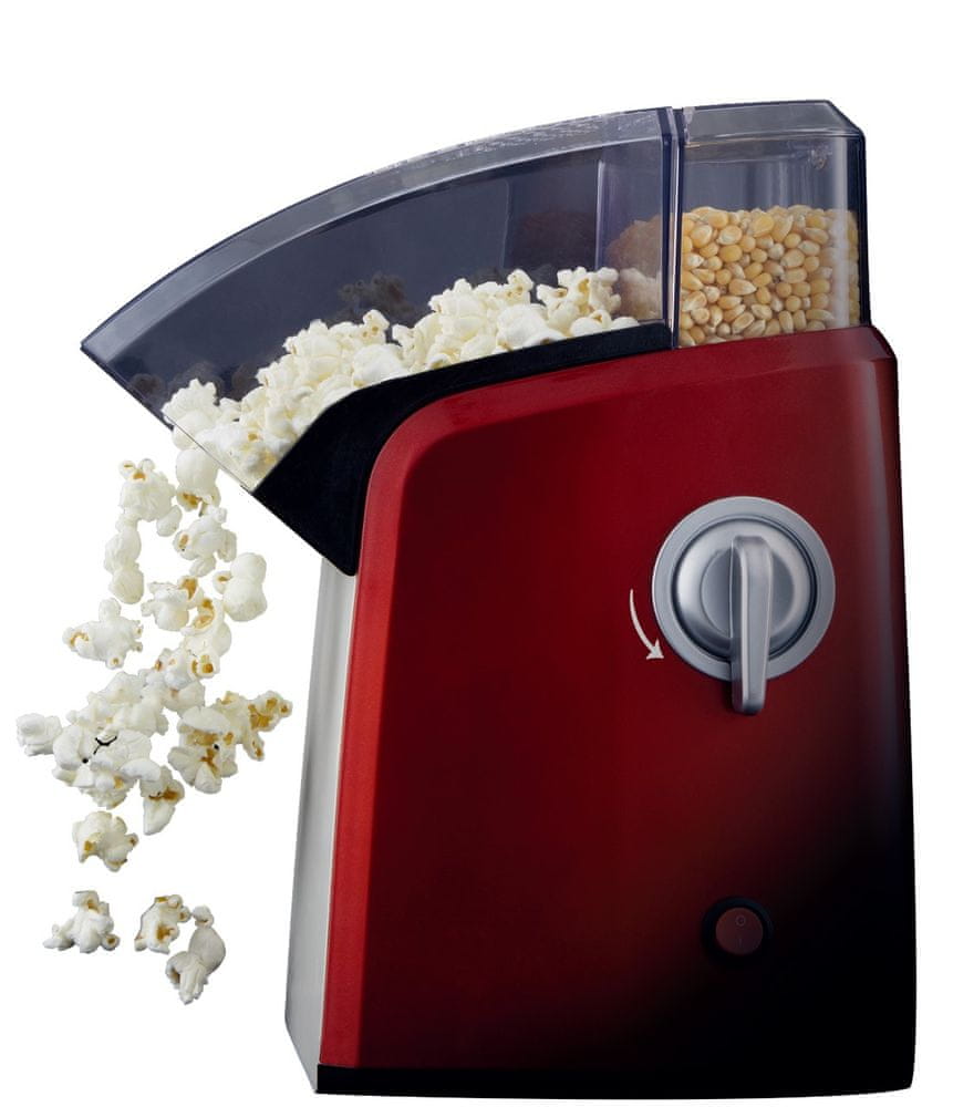 Zařízení na popcorn Guzzanti GZ 131 červené 1100 W Dominant color red