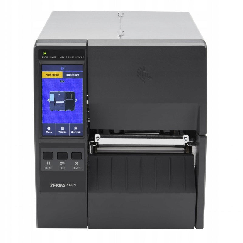 Zebra ZT231 Industrial Thermal Label Printer 300dpi USB LAN LCD Manufacturer Zebra