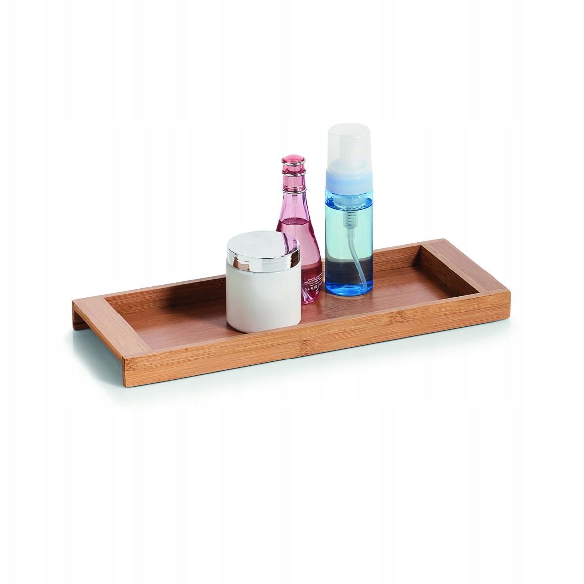 Zeller, Wooden shelf, bamboo, 40x15x3cm