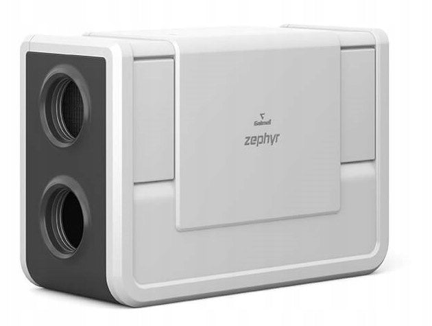 Zephyr 400GT Premium recuperator + ceiling mounting kit Galmet Brand Galmet
