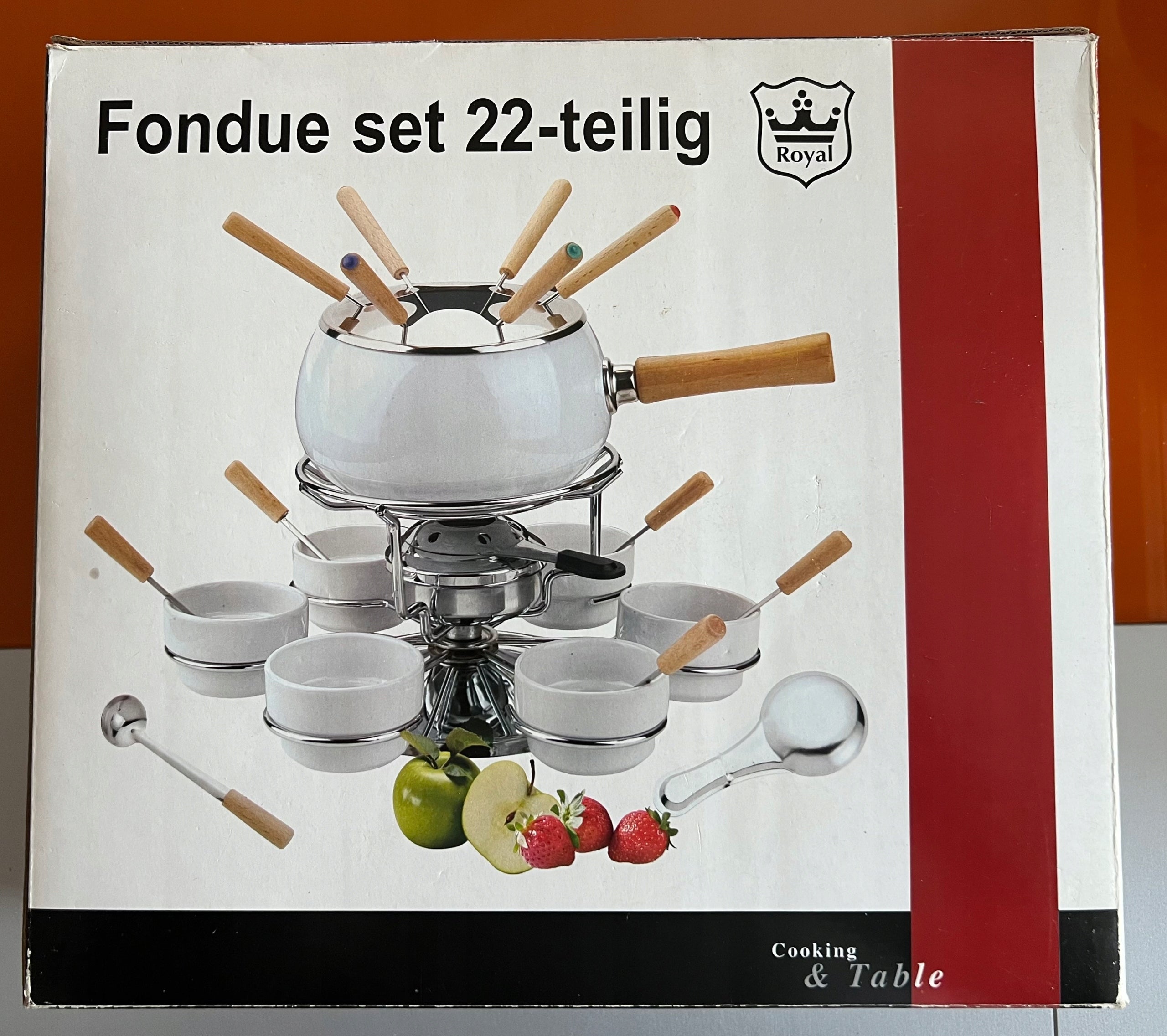 Zestaw do Founde 22 Elementy - Royal Packaging status original