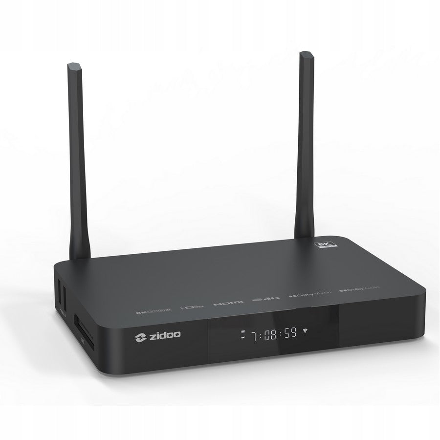 Zidoo Z9X 8K Network Player 8K UHD 6/64GB HDR10+ Dolby Vision VS10 PRE Brand Zidoo