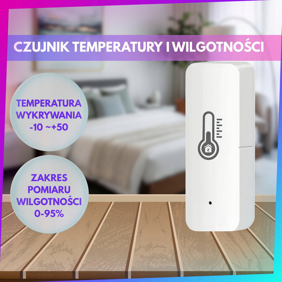 ZigBee Tuya Smart Life Smart Temperature and Humidity Sensor Packaging status original