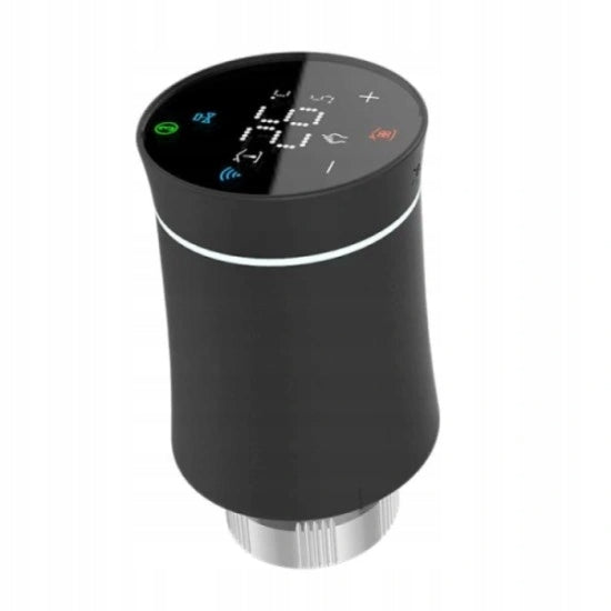 ZigBee Tuya Smart Radiator Valves Save TRV Energy Black