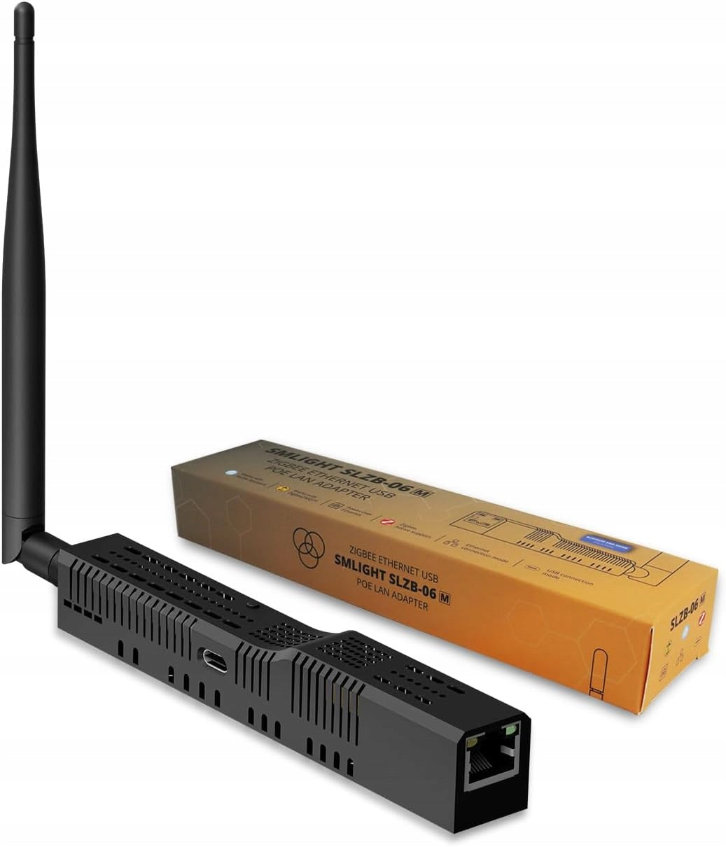 Zigbee Ethernet WiFi Gateway for Home Assistant Zigbee2MQTT SLZB-06M