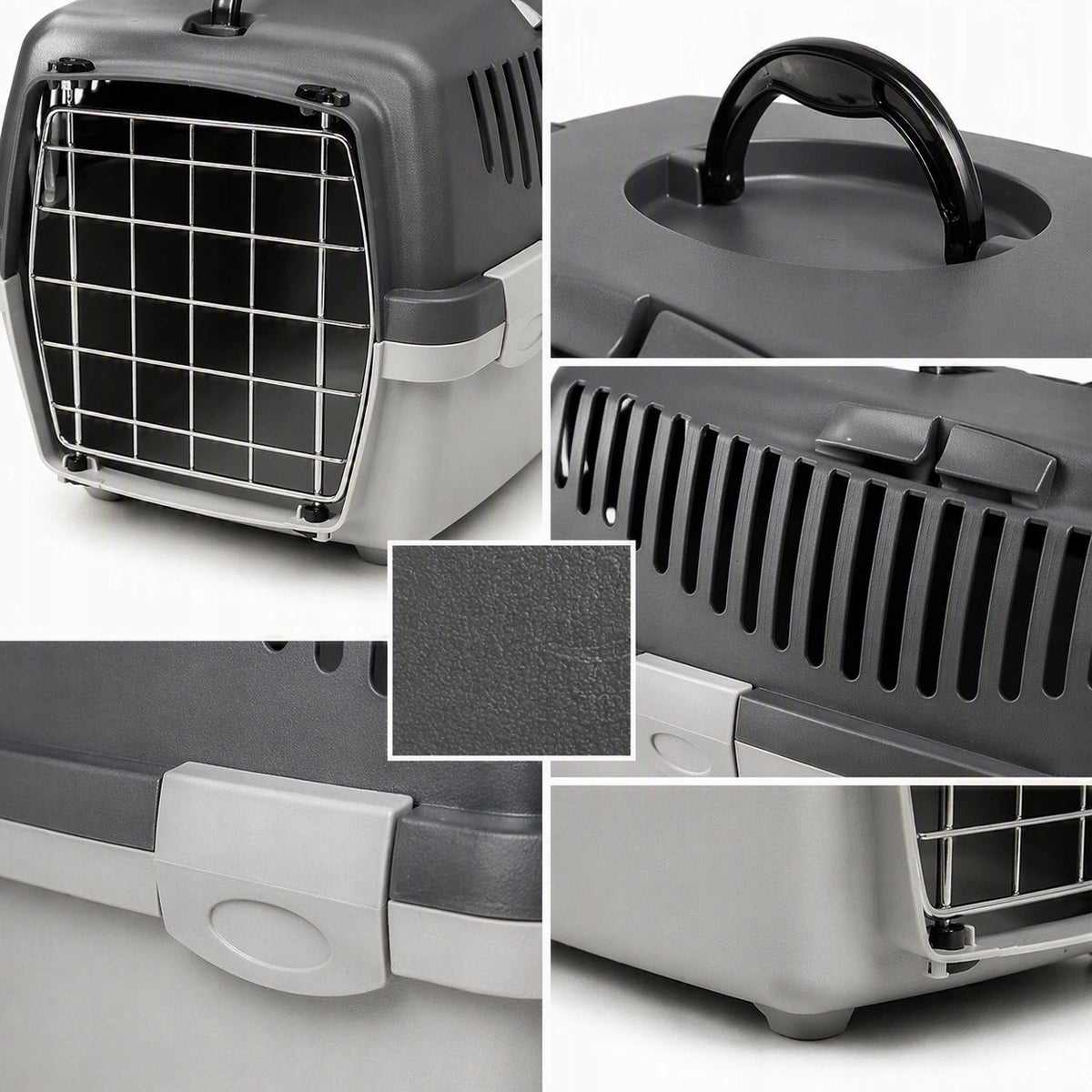 Zolux Gulliver 1 grey rabbit cat dog carrier up to 6kg 48x32x31cm Packaging status original