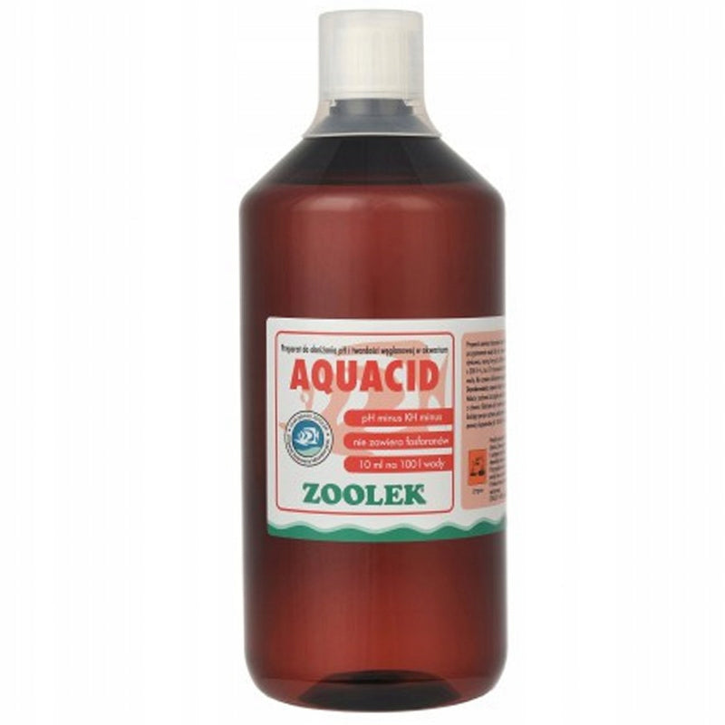 Zoolek AQUACID 1000ml reduces carbonate hardness ph