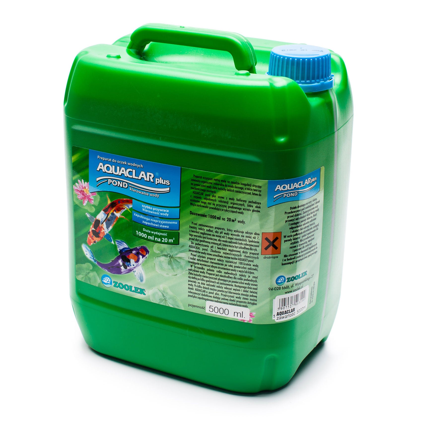 Zoolek AQUACLAR Pond 5000ml Clarifying preparation Form liquid