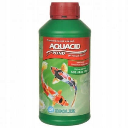 Zoolek Aquacid Pond 500ml - Lowers the PH of water