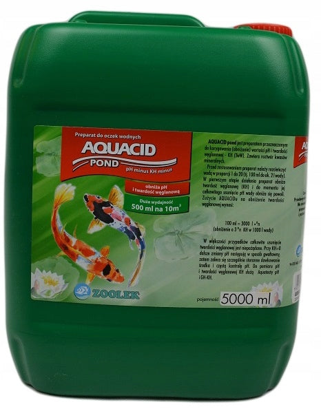 Zoolek Aquacid Pond 5l Lowering pH and hardness